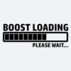 Autoaufkleber - Boost loading