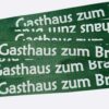 Schlüsselband dunkelgrün beschriftet