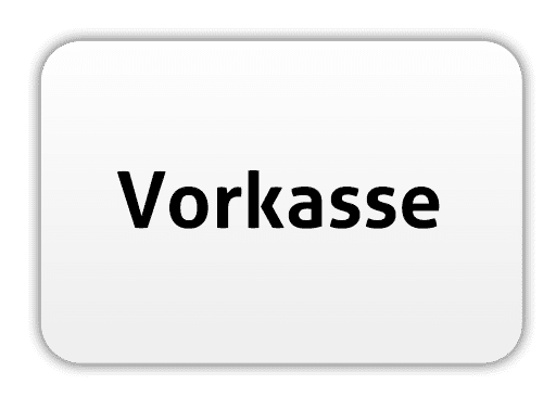 Vorkasse Zahlungsart