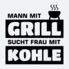 Motiv T-Shirt - Mann mit Grill - Design