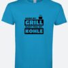 Motiv T-Shirt - Mann mit Grill